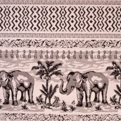 Lux szövet-Elefántos szövet