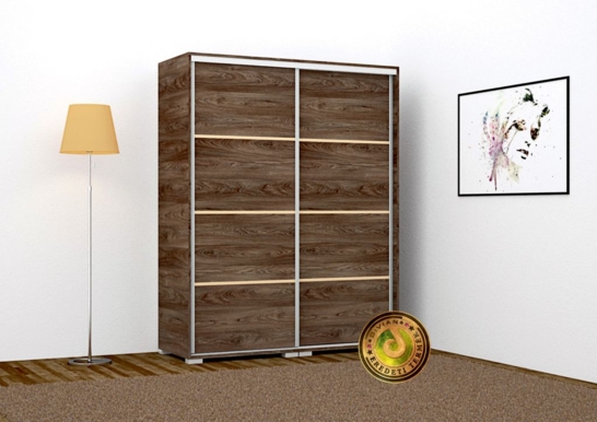 Borneo Tolóajtós Gardrób (160 cm)