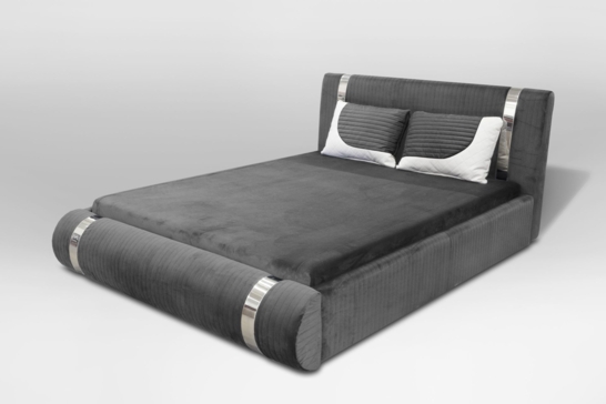Design2 franciaágy S96 szürke