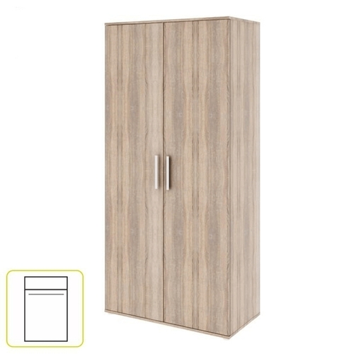 Akasztós szekrény, DTD laminált, tölgy sonoma, DUNAJ TYP1