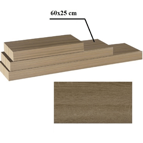Gana polc truffla tölgy 60x25 raktárról