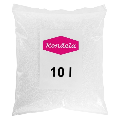 Kitöltés a babzsákokba, EPS poliészter golyók, csomagolás 10 l
