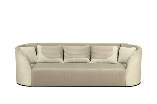 Design1 kanapé S12-Bézs bőr
