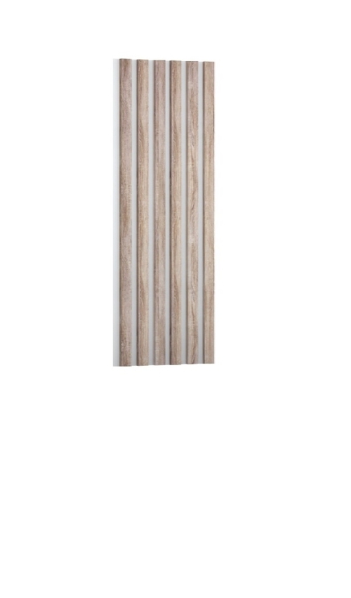 Tritón Falpanel 135 x 60 cm Lap: Fehér Léc: Sonoma