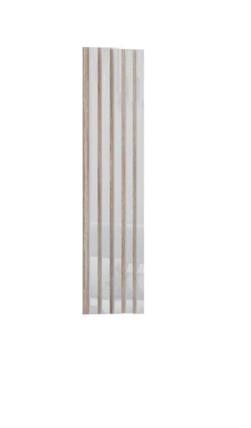 Tritón Falpanel 165 x 40 cm Lap: Sonoma Léc: Magasfényű fehér