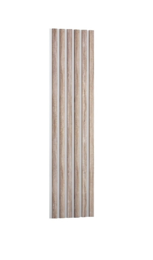 Tritón Falpanel 240 x 50 cm Lap: Fehér Léc: Sonoma