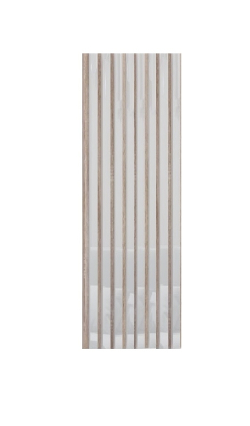 Tritón Falpanel 270 x 40 cm Lap: Sonoma Léc: Magasfényű fehér