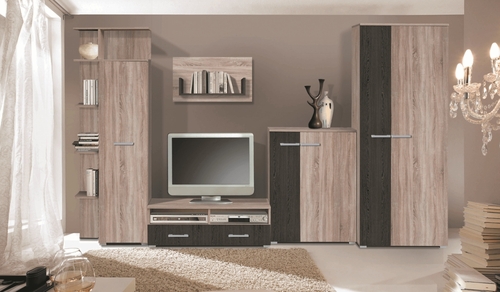 Maxim Rev 300 cm Sonoma-Sávos Wenge