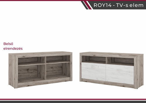 Roy14 TV-s Elem (150 cm)