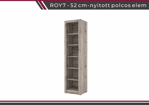 Roy7 Nyitott Polcos Elem (52 cm)