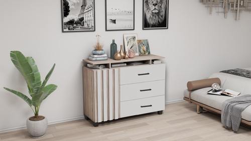 Tritón Komód 120 cm KKMF (magasítással)