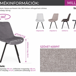 Milla-szek_meretrajz