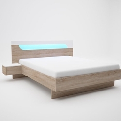 apollo_agykeret_160_sonoma_rusztik_feher_ejjelivel