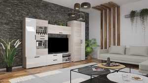 Capri MF-16 összeállítás 320 cm 150 cm-es Tv-s hátlappal