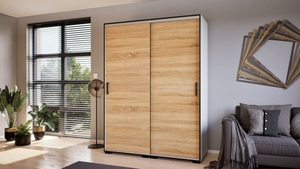 Tolóajtós RETRO-A 160 cm Sonoma-Sonoma