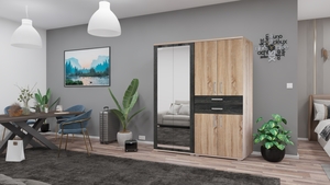 GIB Salon 3. 160 cm Sonoma-Canterbury
