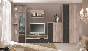 Maxim Plus 300 cm Sonoma-Sávos Wenge