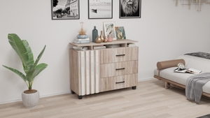 Tritón Komód 120 cm KGMM (magasítással)
