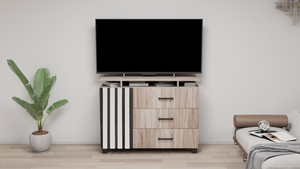 Tritón Komód 120 cm KHMF (magasítással)