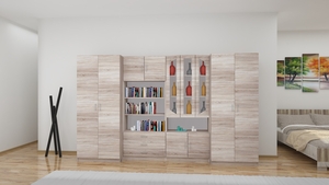 UNI Viktória 320 cm Sonoma